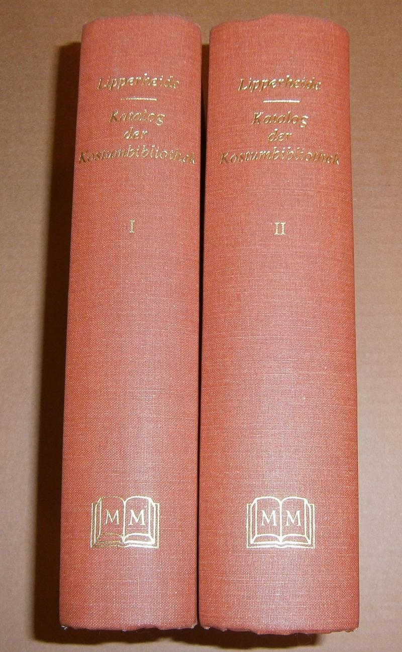 Lipperheide, Frederick: Katalog der Kostumbibliothek I-II.
