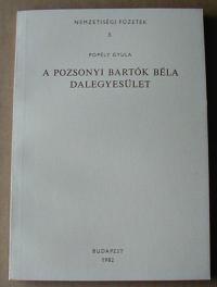 Popély Gyula: A pozsonyi Bartók Béla Dalegyesület