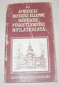 Az Amerikai Egyesült Államok népének Függetlenségi Nyilatkozata