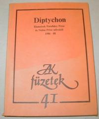 Diptychon. Elemzések Esterházy Péter és Nádas Péter műveiről. 1986-88