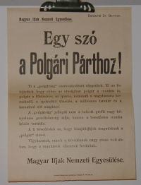 Egy szó a Polgári Párthoz!