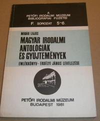 Madár Lajos: Magyar irodalmi antológiák és gyűjtemények. Emlékkönyv-Erdélyi