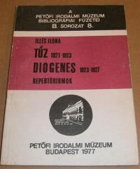 Illés Ilona: Tűz 1921-1923 és Diogenes 1923-1927 repertóriumok