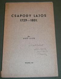 Anty Illés: Csapody Lajos 1729-1801
