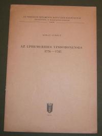 Kókay György: Az Ephemerides Vindobonensis. 1776-1785