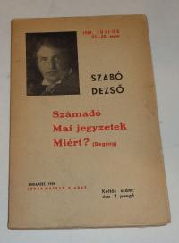 Szabó Dezső: Számadó