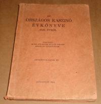 Az Országos Kasznó évkönyve 1940