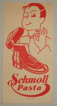 SCHMOLL Pasta, számolócédula