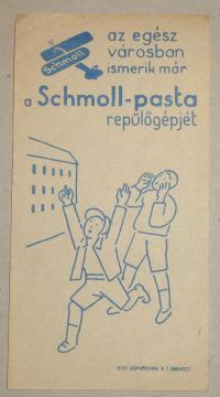 SCHMOLL Pasta, számolócédula