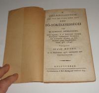 Szász Móses: Vallást tanitónak (úgy vévén őket, a mint kellene lenni) két fő tökélletességei. Egy béköszöntő prédikátzioba öszve foglalta, s a kolosvári unitária ekklesiában vallásttanitói hivatalához lett kezdésekor előadta, az unitáriusok ottani templomában julius 9