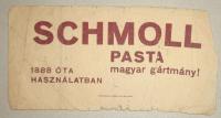 Schmoll Pasta, számolócédula