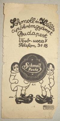 Schmoll Pasta, számolócédula