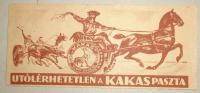 Kakas Paszta , számolócédula