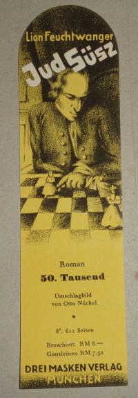 Könyvjelző: JUD SÜSZ