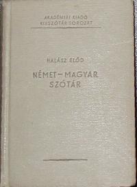 Halász Előd: Német-magyar kisszótár