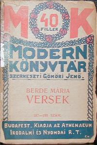 Berde Mária: Versek