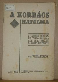 Varga Ferenc: A korbács hatalma