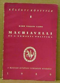 Villani Lajos: Machiavelli és a nemzeti politika