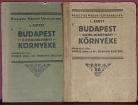 Barcza Imre, Thirring Gusztáv: Budapest Duna jobbparti/Duna balparti környéke I-II