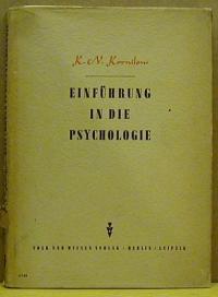 Kornilow, K. N: Einfürung in die Psychologie