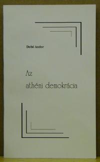 Dobó Andor: Az athéni demokrácia