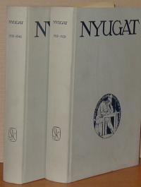 NYUGAT. I-II. köt. 1908-1941. Válogatás.-Viták, programok, kritikák-