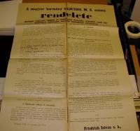 A magyar kormány rendelete 5426/1919. Friedrich István miniszterelnök