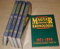 Benda Kálmán (főszerkesztő): Magyarország történeti kronológiája I-IV. (teljes)1970-ig