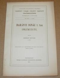 Bernát István: Darányi Ignác emlékezete