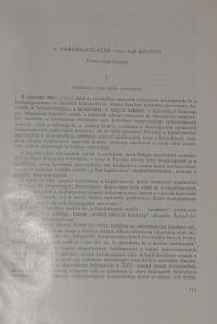 Komoróczy György: A városigazgatás 1720-1848 között