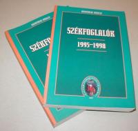 Glatz Ferenc (szerkesztő): Székfoglalók. 1995-1998. I-II. köt