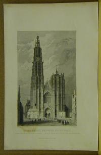 Bartlett: West front, Antwerp cathedral