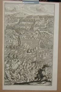 Waldtman ( Waldmann Johann) (Rajzoló) - Ulrich Kraus ( Metsző): Nagyharsányi csata. Szársomlyó hegyi csata