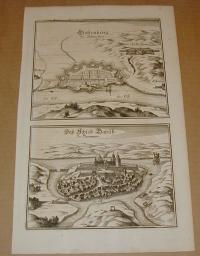 Merian Matthäus: Bottenburg In Schweden - Daß Schloß Bahuß In Norwegen