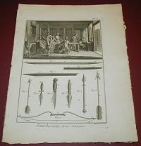 Fourbisseur, ( swordsmith, kardkovács, fegyverkovács) 1-5 complete