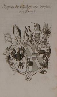 Wappen des Bischofs und Fűrstens von Trient