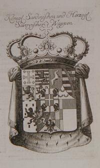 Kőnige Sardinisches und Herzoge Savoyisches Wappen