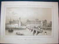 Loeillot: Berlin.Die neuen Museen von der Friedrichsbrücke aus