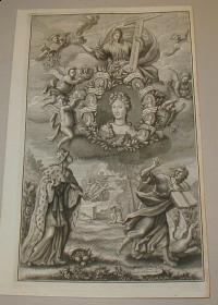 Thelot (artist)-Jacob Müller (engraver): Habsburg allegória. Habsburg allegory