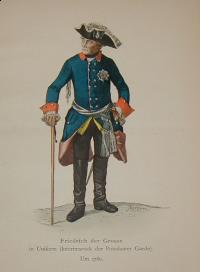 Friedrich der Grosse in Uniform Um 1780