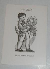 Drahos István: Ex libris Dr. Gombos László