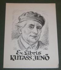 Kertes-Kollmann Jenő: Ex libris Kutass Jenő