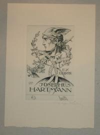 Soder, Alfred: Ex libris Josephus Hartmann