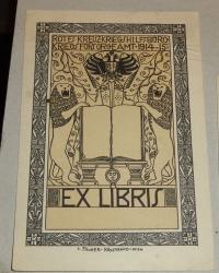 Fischer-Köystrand, Karl: Ex libris Rotes Kreuz