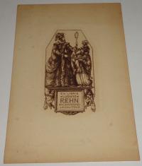 Gruzenberg, Sergej: Ex libris Ludwig Rehn