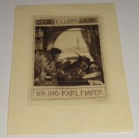 Ex libris Dr. Ing. Karl Mayer