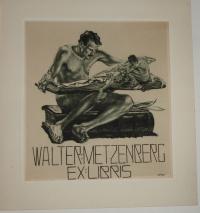 Kolb, Alois: Ex libris Walter Metzenberg
