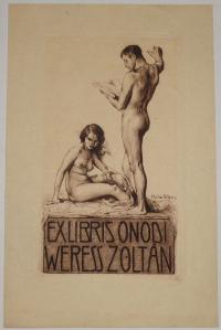 Peters, Hela: Ex libris Onodi Weress Zoltán