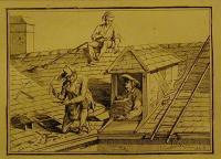 Duplessis-Bertaux, Jean (1747-1819): Roofer/Tetőfedő