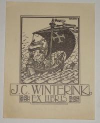 Briedé, Johan: Ex libris J.C. Winterink